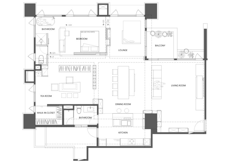 Каменная резиденция Whisper / KC Design Studio - изображение 21 из 21