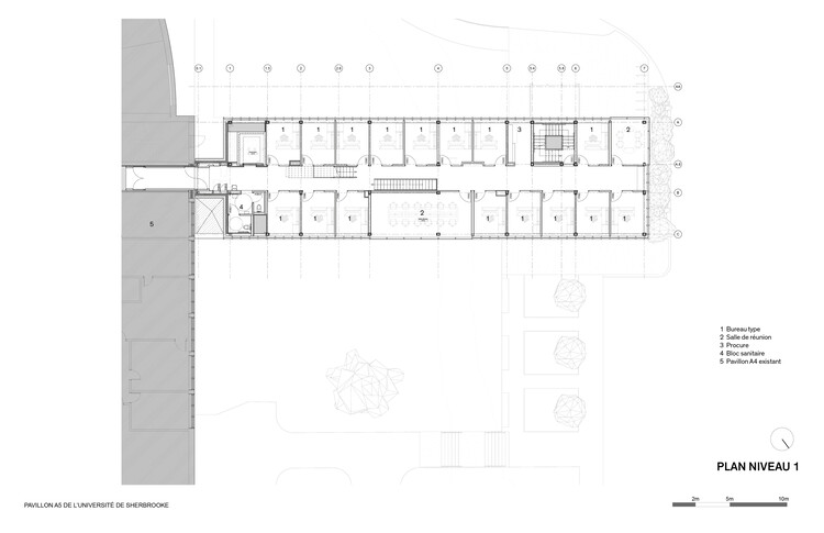 Павильон A5 Факультет искусств и гуманитарных наук / Saucier + Perrotte Architectes - изображение 28 из 37