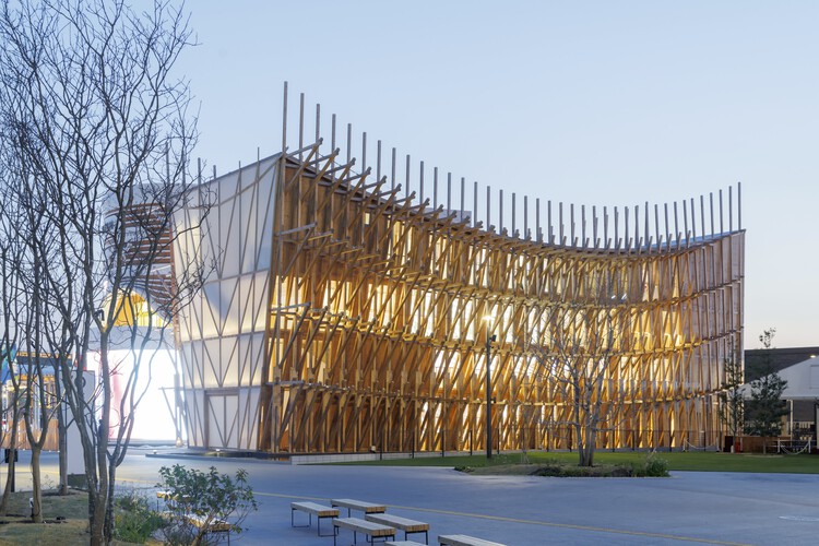 Анатомия Dow, Bahrain Pavilion Osaka Expo 2025 / Лина Готмех Архитектура - Внешняя фотография