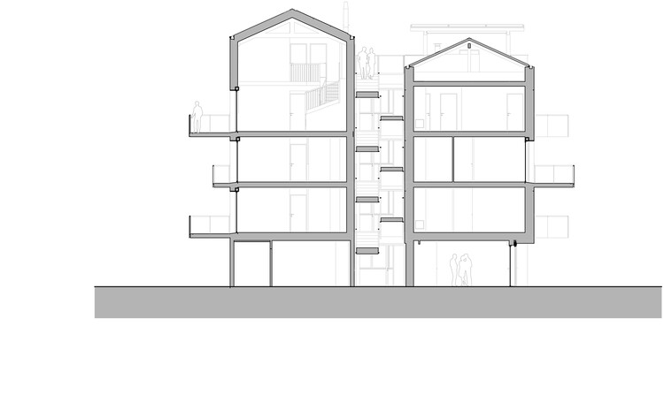 Социальное жилье для участия в Crolles / Indy Architectes - изображение 26 из 32