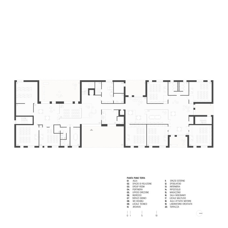 Liceo Montale Pontedera School / Colucci & Partners - изображение 20 из 27