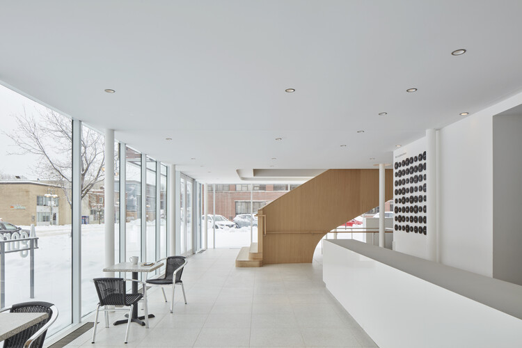 Agora des Arts / Chevalier Morales Architectes - Внутренняя фотография, древесина, стекло