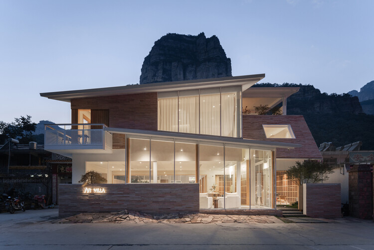 Linzhou Guojiazhuang Homestay Hotel Hotel / Atelier Shen - Внешняя фотография, бетон