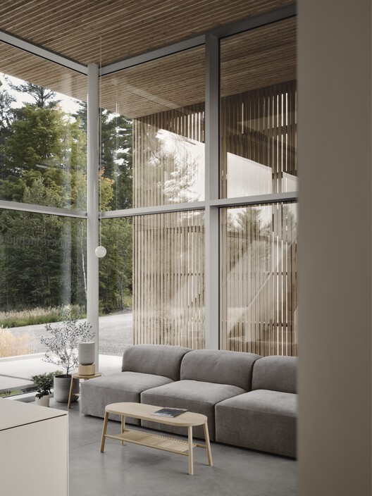 Atelier Matière Première - Nu Drom / Matière Première Architecture - Интерьерная фотография, гостиная, дерево, стул