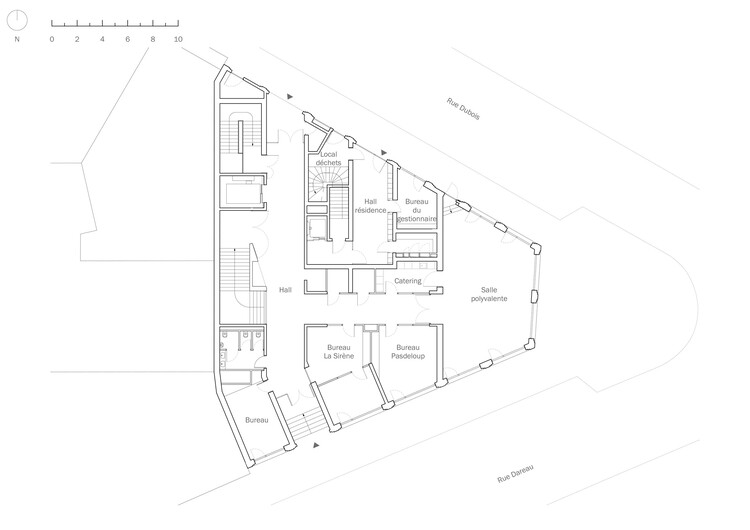 La Sirène Pavilion и Madeleine Pelletier Youth Residence / Avenier Cornejo Architectes - изображение 27 из 45