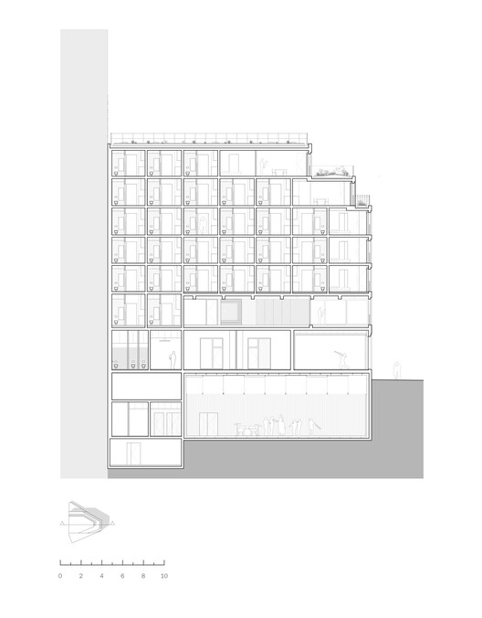 La Sirène Pavilion и Madeleine Pelletier Youth Residence / Avenier Cornejo Architectes - изображение 32 из 45