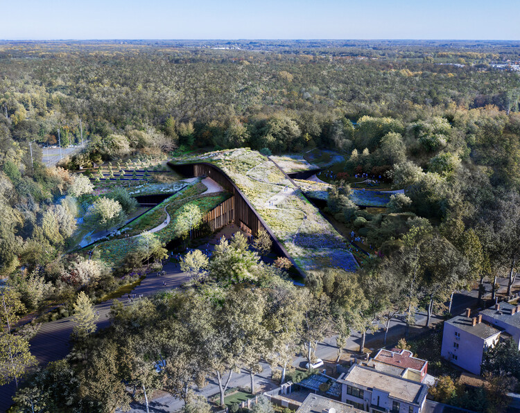 Big Unveils Timber Structured Design для нового венгерского музея естественной истории в Дебрекене - изображение 1 из 20