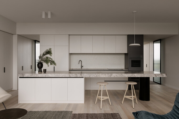 Newburgh Light House / Splinter Society - Интерьерная фотография, кухня, столешница