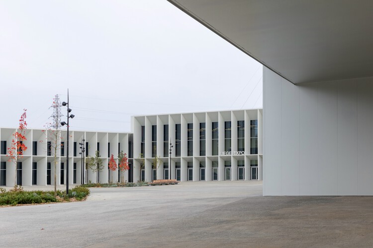 Выставка Liège Expo Hall / Francisco Mangado - Extery Photography, Concrete