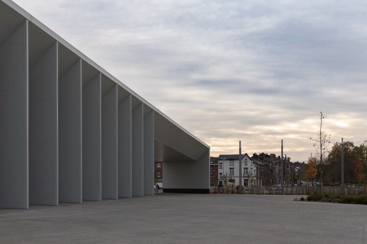 Выставка Liège Expo Hall / Francisco Mangado - Extery Photography, Concrete