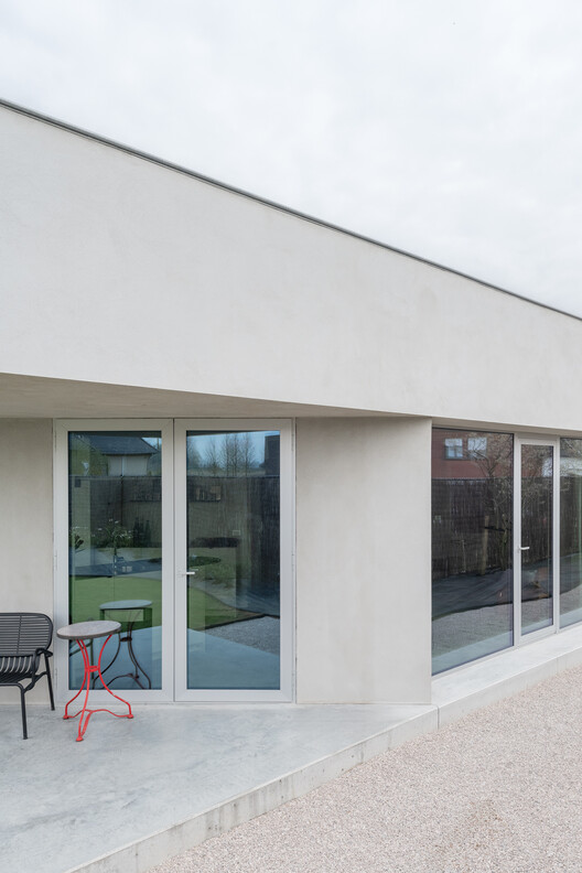 45 ° Grid House / objekt Architecten - Interior Photography, Concrete