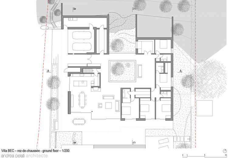 Villa Bec / Andrea Pelati Architecte - изображение 23 из 24