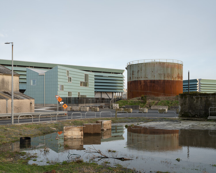 Очистка архива для очистки сточных вод Arklow / Clancy Moore Architects - внешняя фотография, бетон