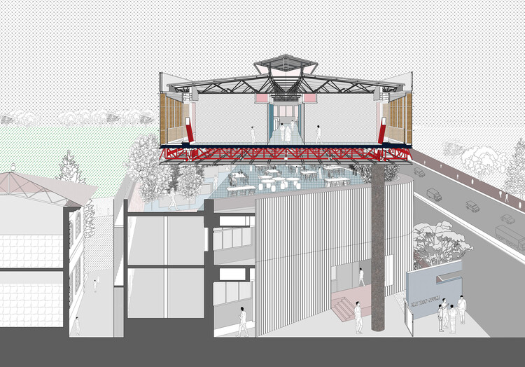 Пространство падения - Расширение на главный офис Cle Society / Thirdspace Architecture Studio - Изображение 47 из 49