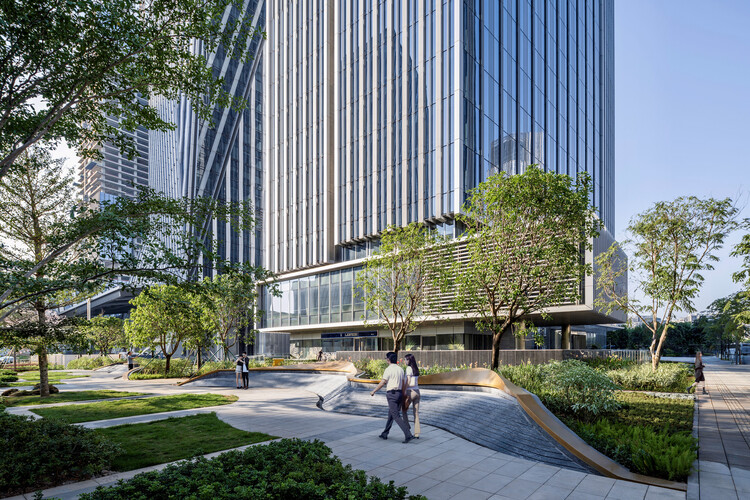 COFCO QIAINHAI Innovation Center Office / Goettsch Partners - Внешняя фотография