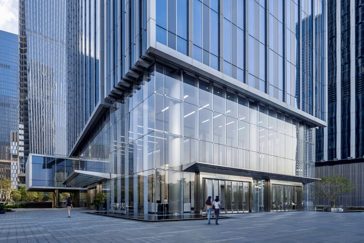 Cofco Qianhai Innovation Center Office / Goettsch Partners - Экстерьерная фотография, стекло
