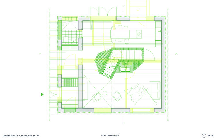 Конверсия дома поселенца / Kloepfel Zeimer Architekten - изображение 19 из 25
