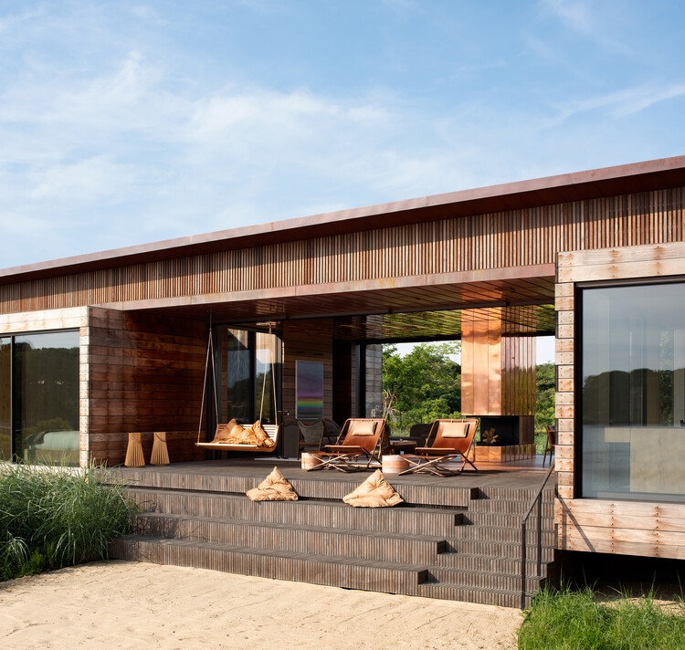 Morris Cove / Bates Masi + Architects - Внешняя фотография, древесина, палуба