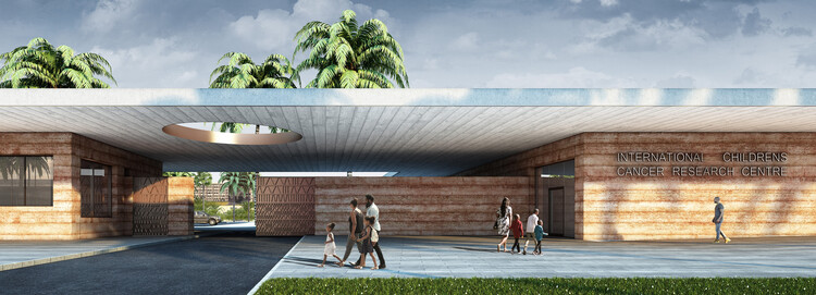 Adjaye Associates разрабатывает международный центр исследований рака детей в Гане - изображение 3 из 12