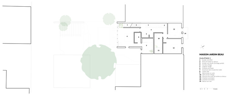 Maison -Jardin Beau / Alexandre Bernier Architecte - изображение 16 из 20