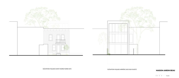 Maison -Jardin Beau / Alexandre Bernier Architecte - изображение 19 из 20