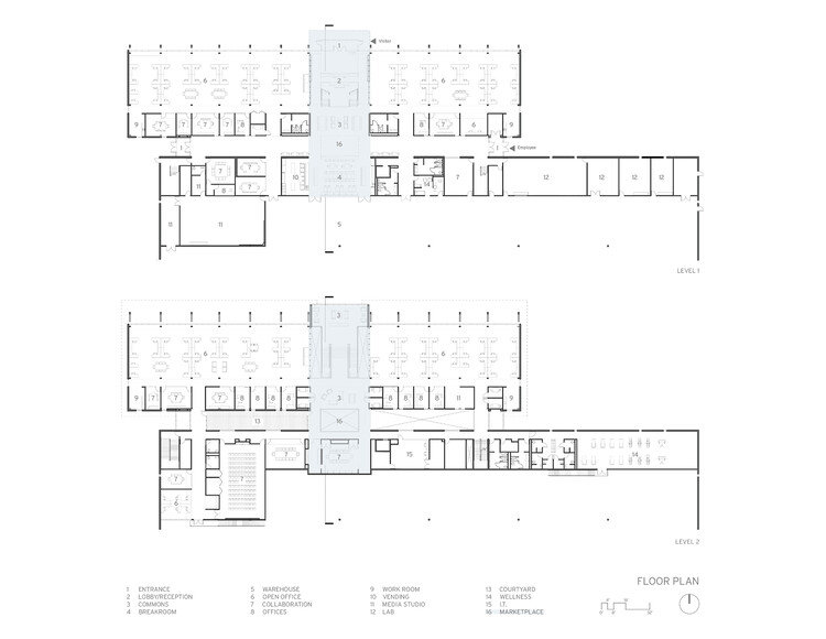 Корпоративная штаб -квартира KREGER / Neumann Monson Architects - изображение 16 из 17