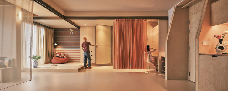 MM33 Apartment / Buno - Интерьерная фотография, дерево, освещение