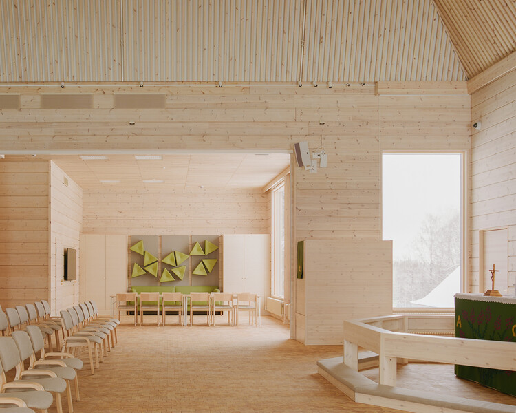 Kiihtelysvaara Church / Luo Architects - изображение 5 из 25