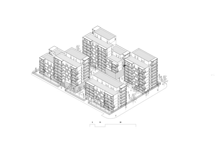 Parilly 116 Housing Units / Tectoniques + BBC & Associés - изображение 16 из 21