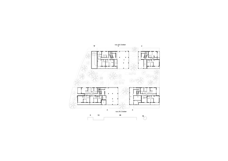Parilly 116 Housing Units / Tectoniques + BBC & Associés - изображение 17 из 21