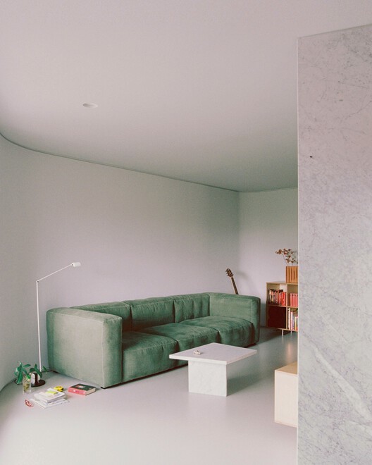 Квартира Barjanska / Arhitekti Počivaushek Petranovič - Interior Photography, Concrete