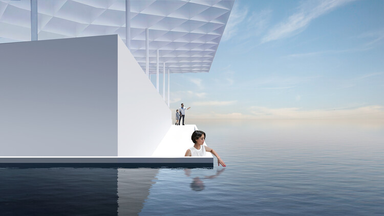 Cra -Carlo Ratti Associati и Höweler + Yoon Design Ploating Plaza для перевозки из Венецианской биеннале в COP30 в Бразилии - изображение 4 из 11