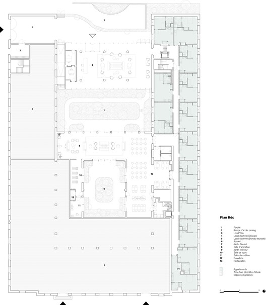 Преобразование почтового отделения Brest / Chatillon Architectes - изображение 13 из 15
