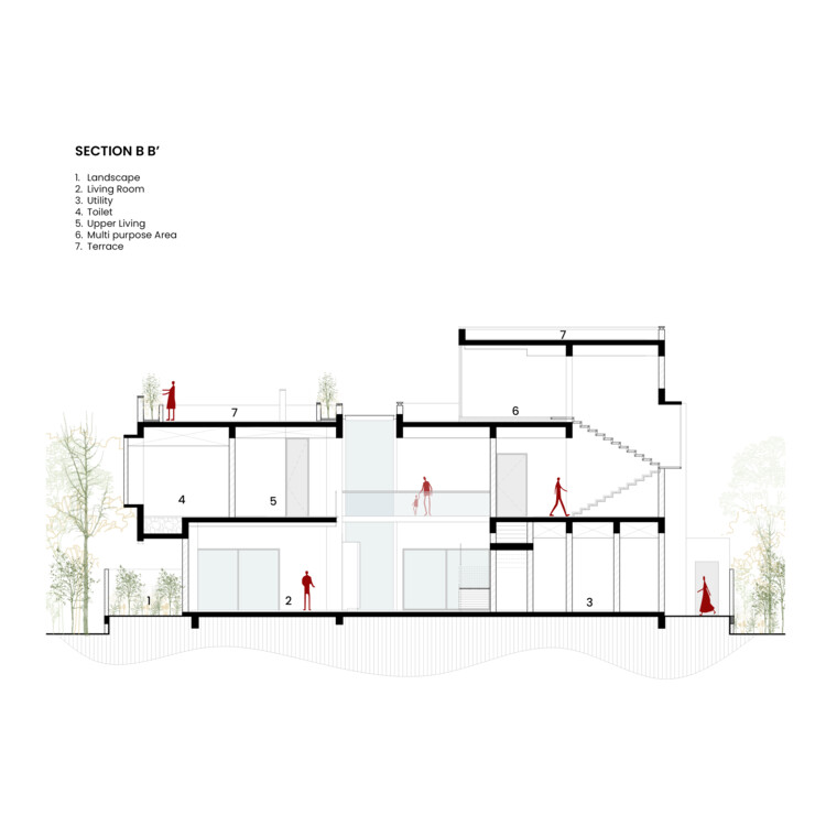 Студия Split House / Collage Architecture - изображение 28 из 30