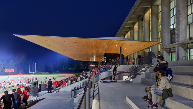 Стадион SFU / Perkins+Will - внешняя фотография