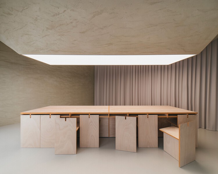 Моска Бьянка Керамическая мастерская / AACM - Atelier Architettura Chinello Morandi - Внутренняя фотография, древесина