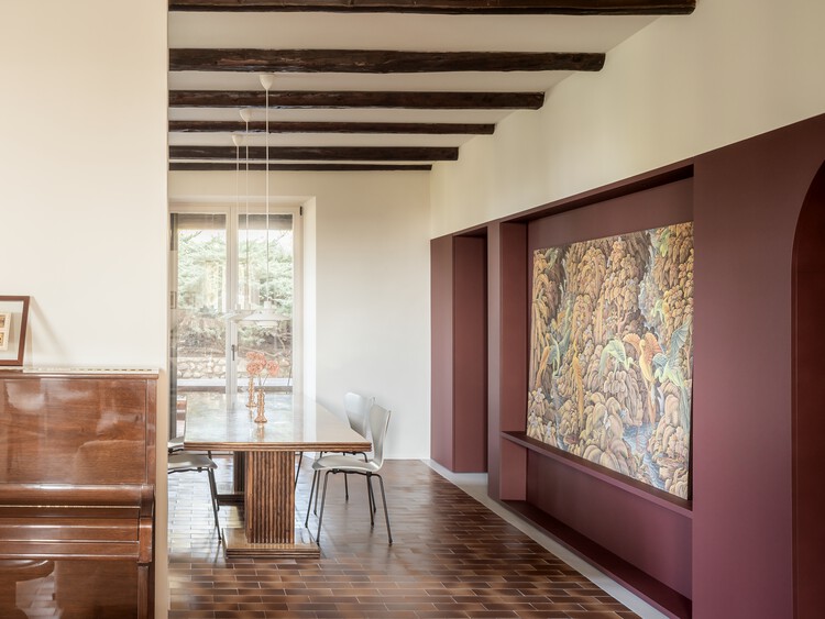 Villa il bel canto / clab architettura - Интерьерная фотография, кухня, дерево, освещение, стул