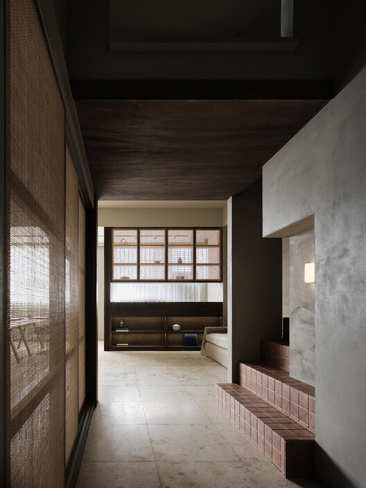 House fc / fws_work - Интерьерная фотография, дерево, освещение, стекло