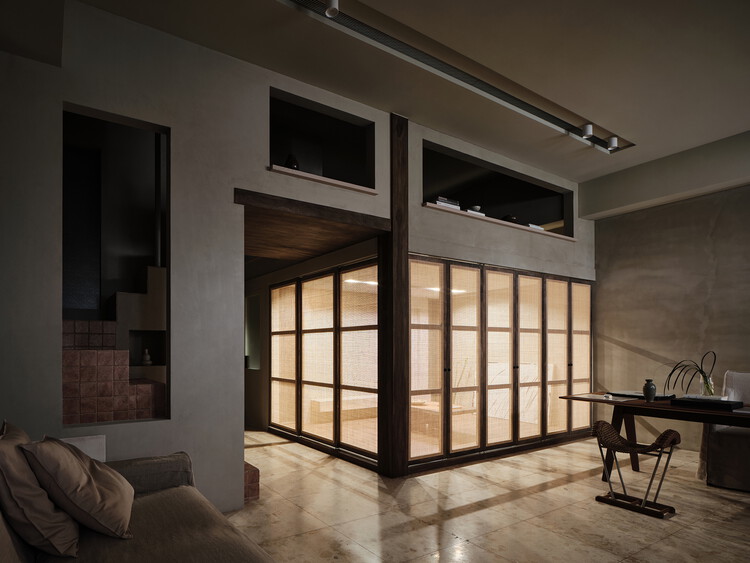 House fc / fws_work - Интерьерная фотография, дерево, освещение
