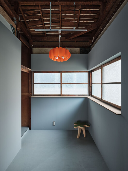 Ōimachi House / Roovice - Внутренняя фотография, освещение, стекло