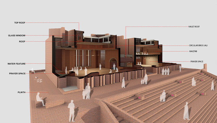 Ас -салам Mosque / Archeground Ltd. - Изображение 28 из 29