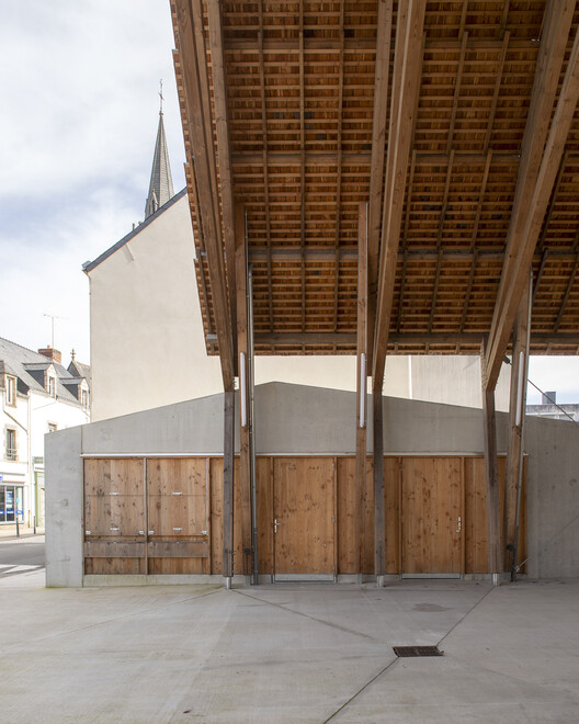 Missillac Market Hall / Laus Architectes - внешняя фотография