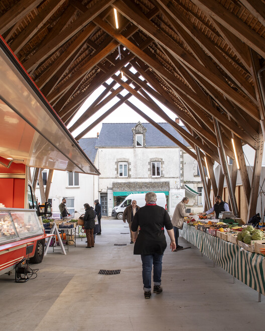 Missillac Market Hall / Laus Architectes - Interior Photography