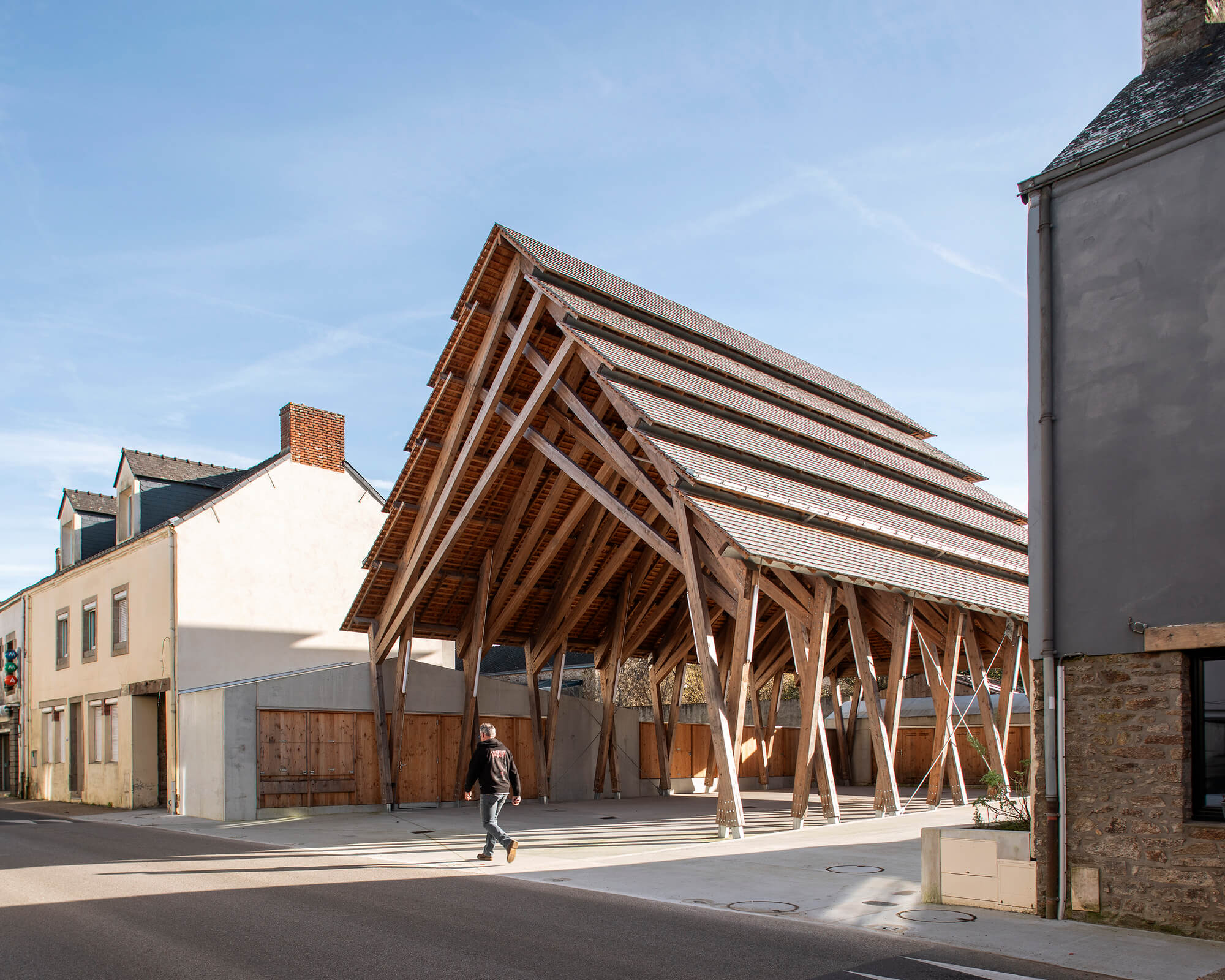 Missillac Market Hall / Laus Architectes