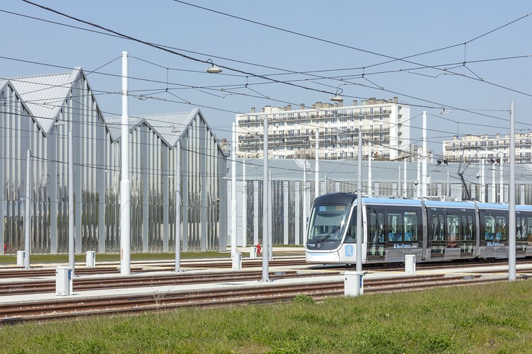 Центр технического обслуживания и хранения T9 Tramway / Ferrier Marchetti Studio - Экстерьем фотографии