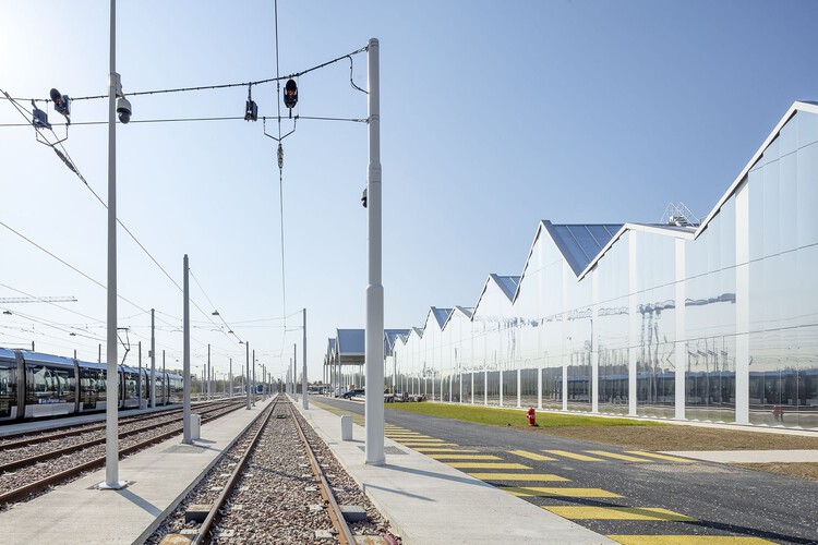 Центр технического обслуживания и хранения T9 Tramway / Ferrier Marchetti Studio - Экстерьем фотографии