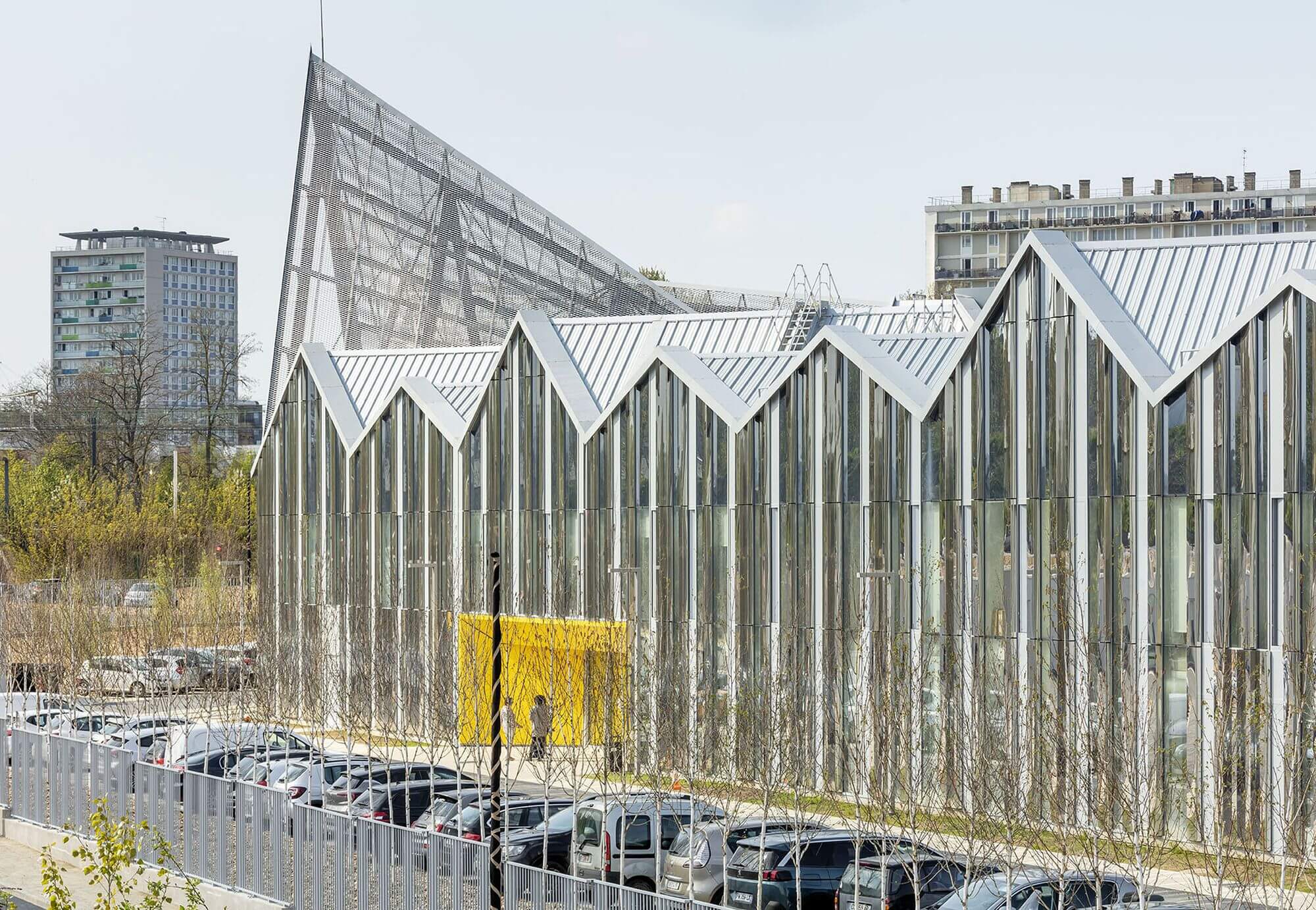Центр технического обслуживания и хранения T9 Tramway / Ferier Marchetti Studio
