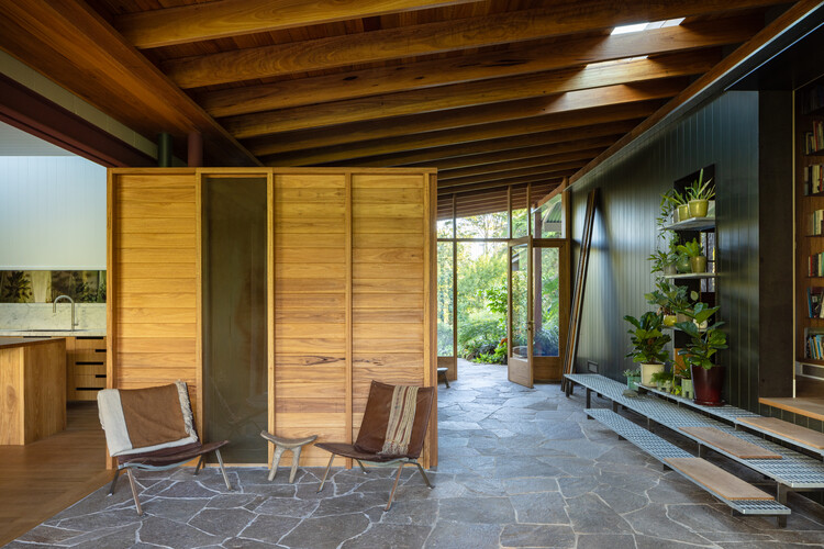 Zulaichha Laurence Tree Tree House / Studio Zawa - Интерьерная фотография, дерево, стул, луч