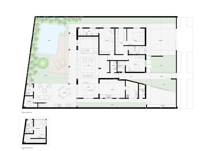 Дом по соседству / Guelo Nunes Arquitetura - изображение 33 из 34