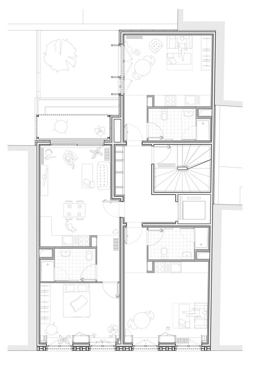 Myrha Public Housing / Fuso Atelier - изображение 19 из 23